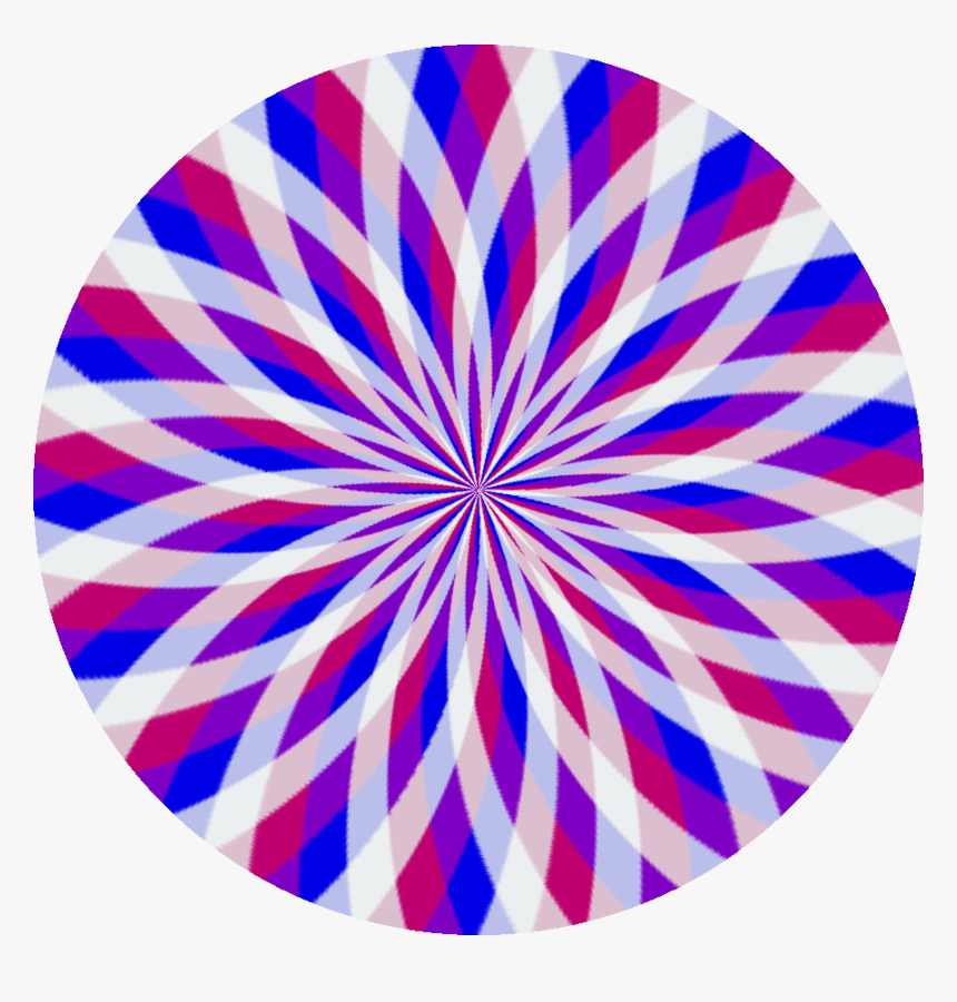 Black And White Psychedelic Mandala, HD Png Download