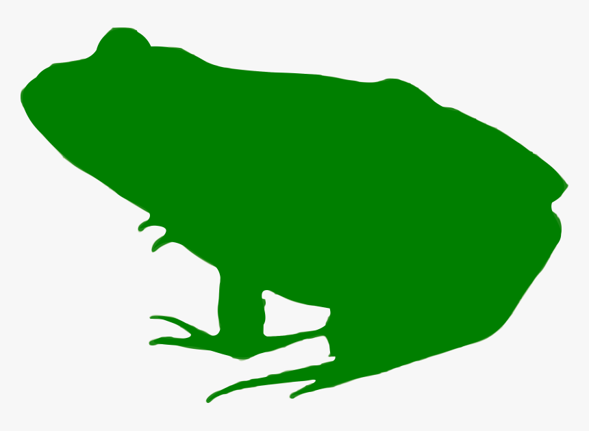 Frog Silhouette Drawing Clip Art - Clip Art, HD Png Download