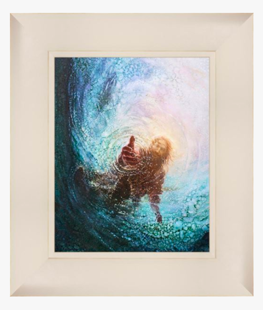 Jesus Walks On Water Hands Out, HD Png Download