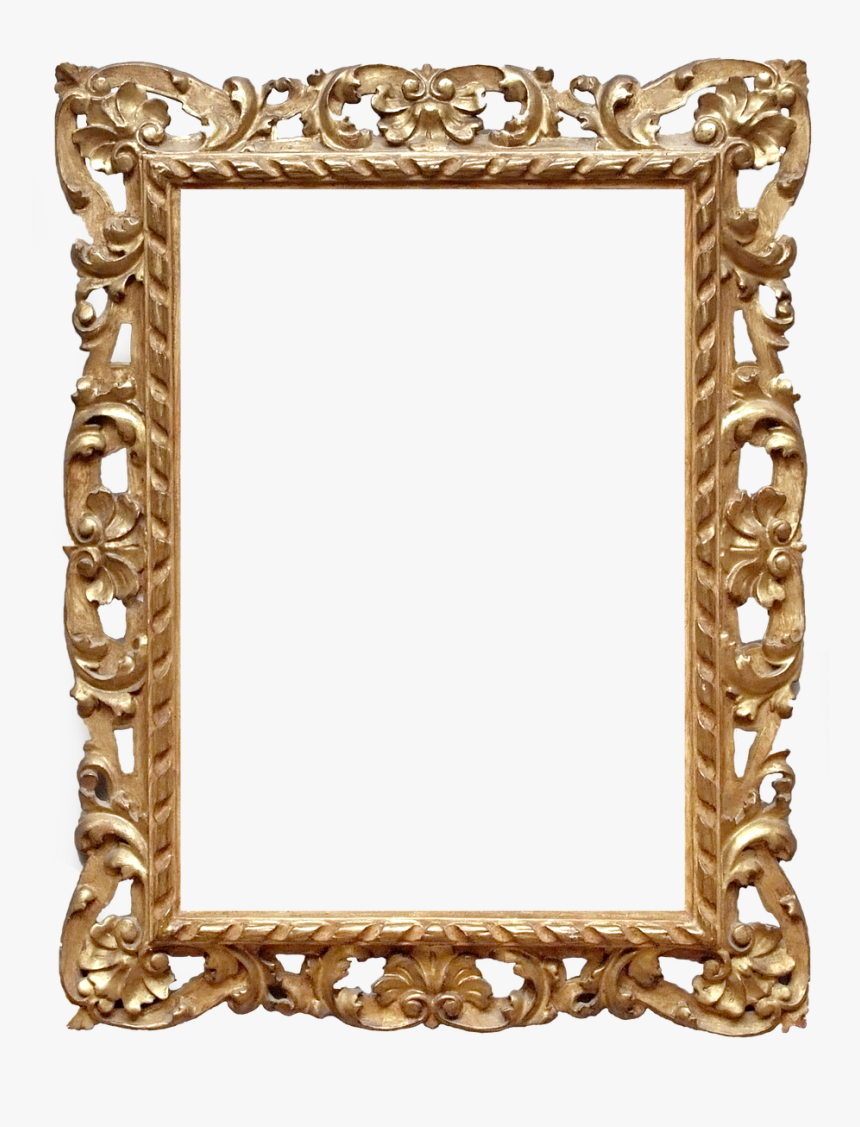 Frame Ornate Gold Free Picture - Transparent Ornate Frame Png, Png Download