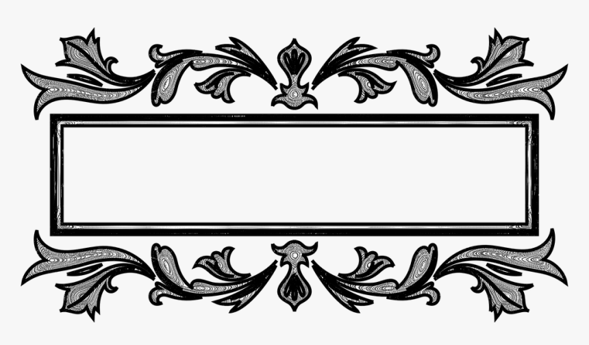 Frame, Vintage, Ornate, Swirl, Transparent, Retro - กรอบ วิน เท จ, HD Png Download