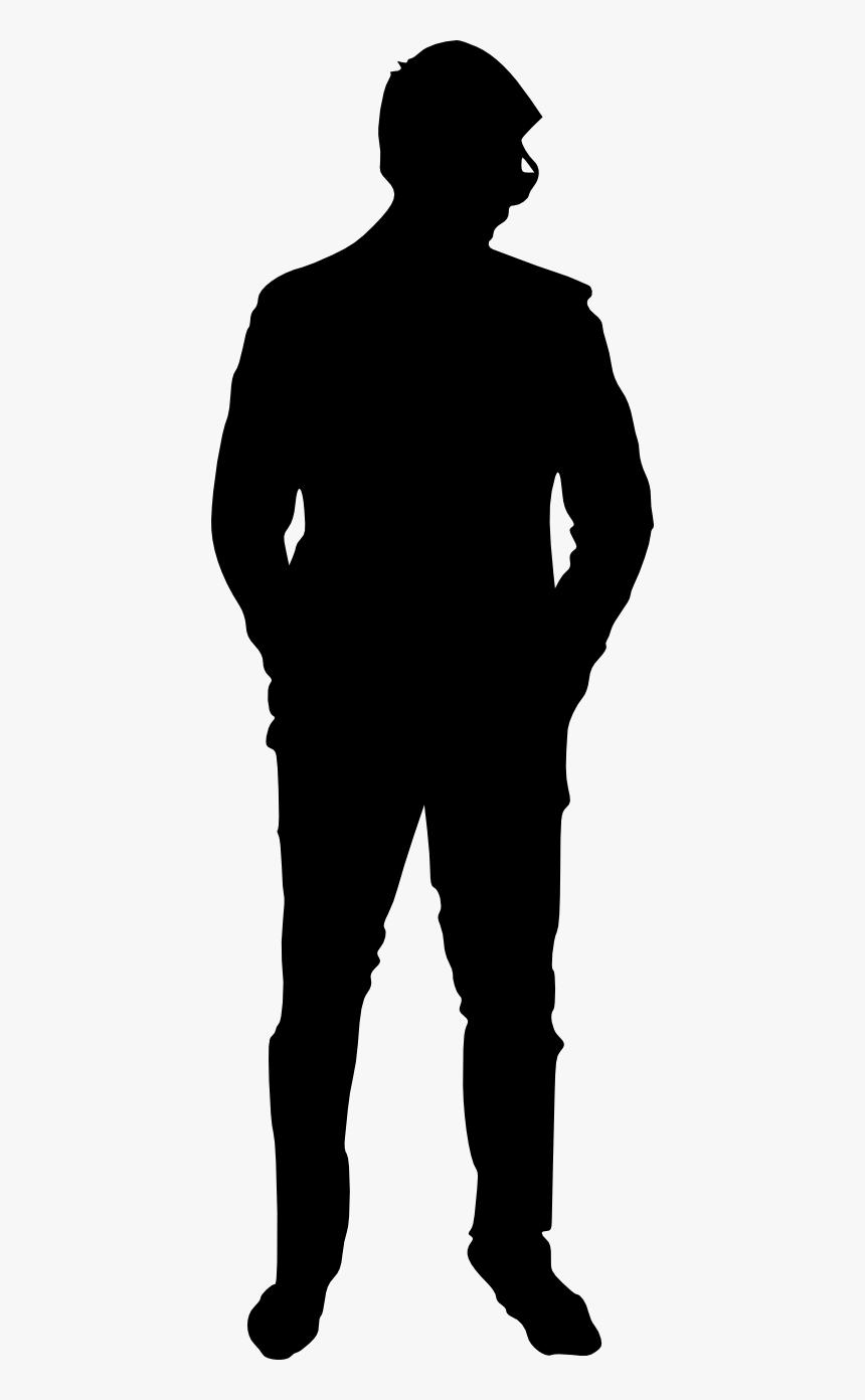 Man Silhouette Transparent Background, HD Png Download