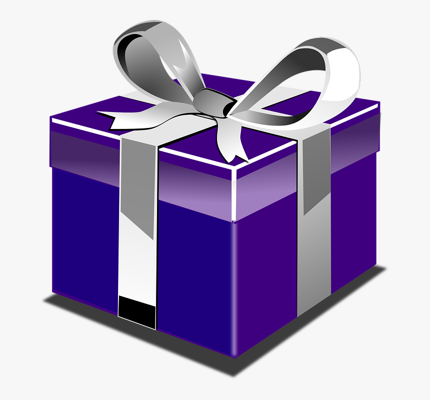 Present, Ribbon, Gift, Valentines, Box, Christmas - Birthday Present Transparent Background, HD Png Download