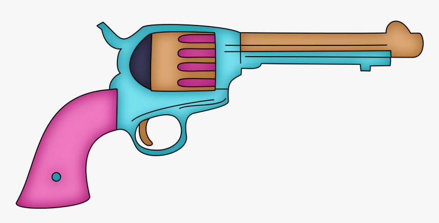 Firearm Clip Art Handgun Drawing - Firearm, HD Png Download