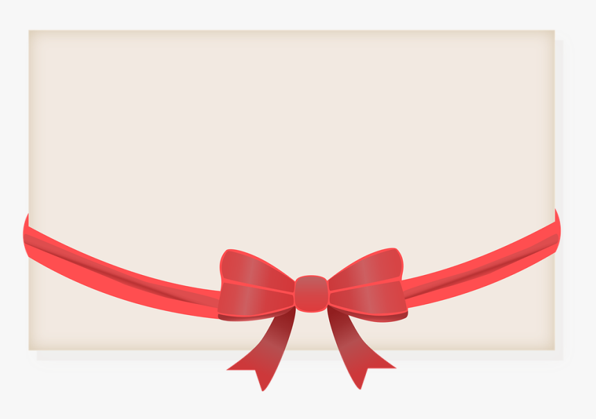 Banner, Ribbon, Present, Postcard, Card, Greeting - Surat Untuk Sahabat Muslimah, HD Png Download