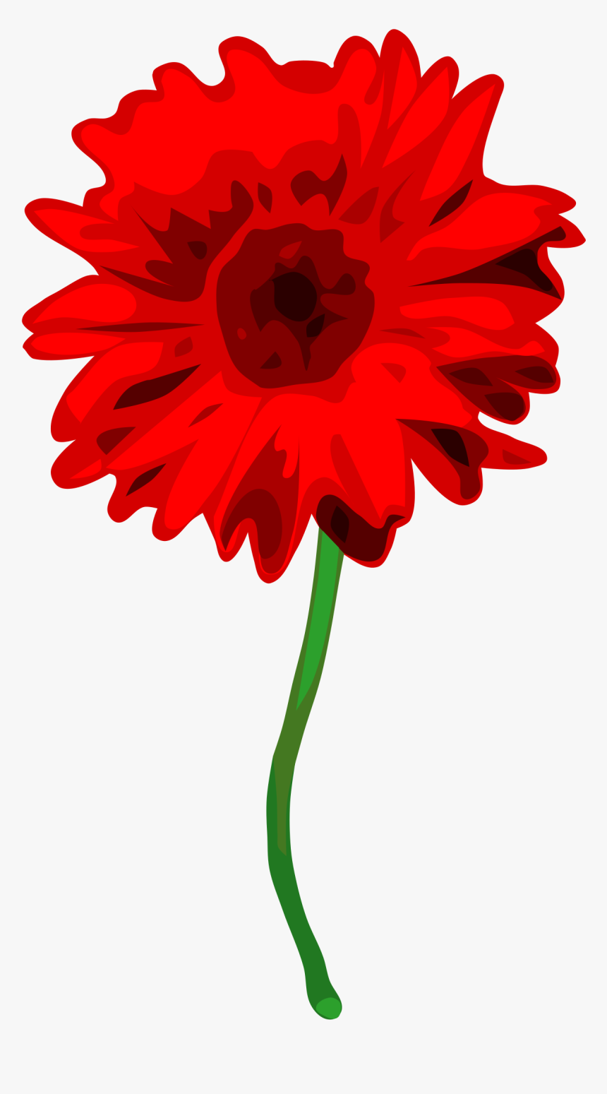 Gerbera Clipart Small - Gerbera Flower Transparent Background, HD Png Download