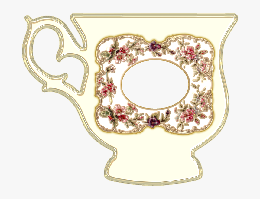 Taza De Té, Copa, Porcelana, Servidor De Té - Teacup, HD Png Download