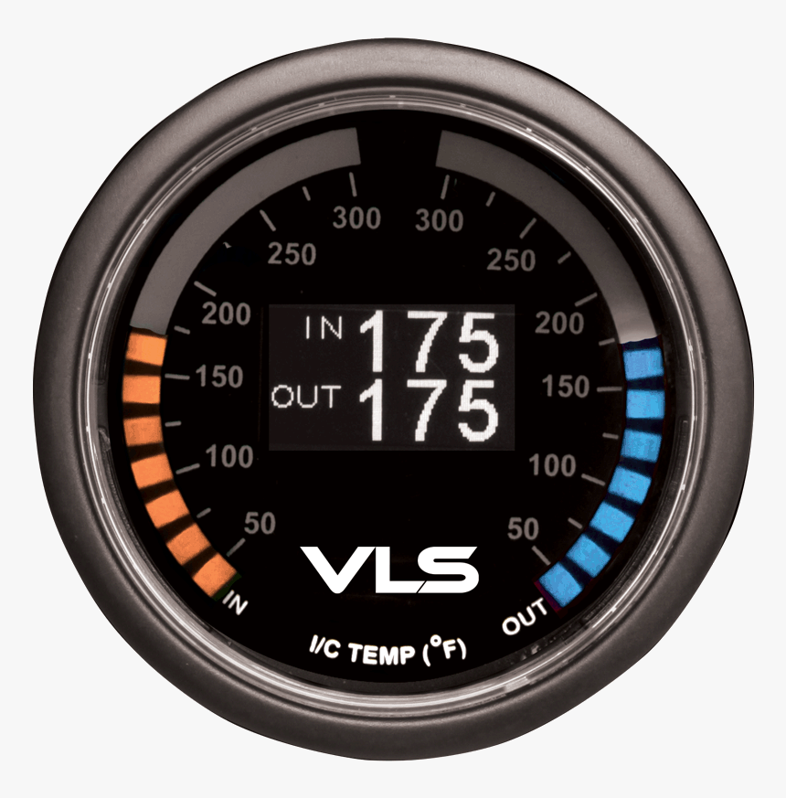 Revel Vls Oled Intercooler Dual Temperature Guage - Ebay Dual Temperature Gauges, HD Png Download