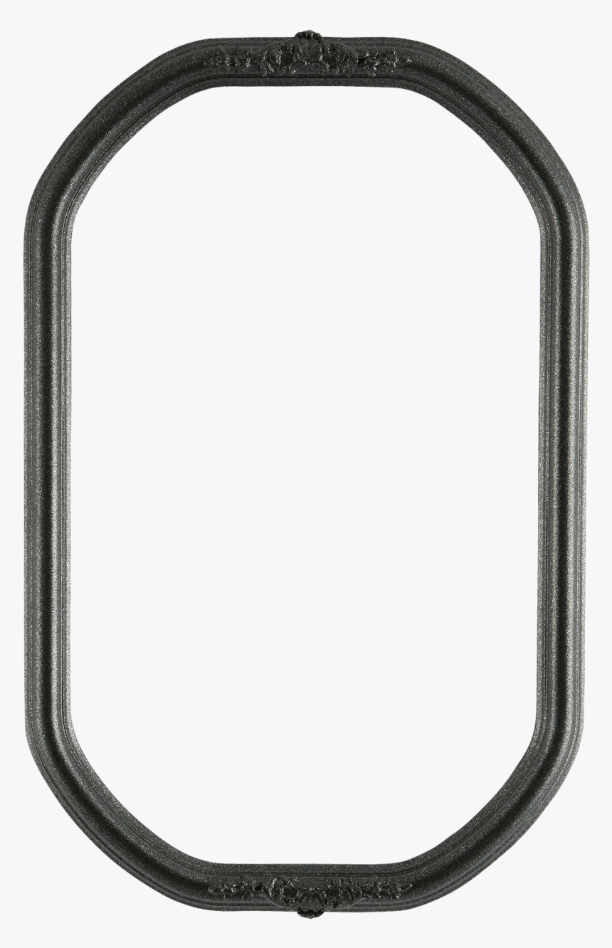 Ornate Black Picture Frame Png, Transparent Png