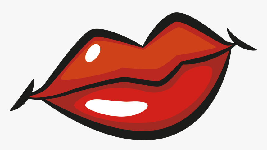 Cookie Packet Pencil And - Lips Cartoon Png, Transparent Png