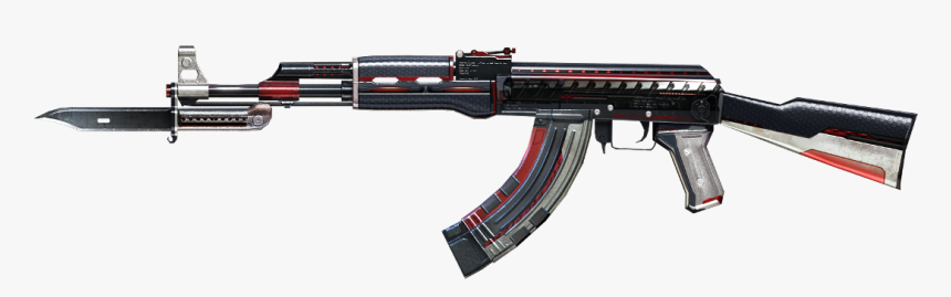 Clip Art Kalashnikov Bayonet - Ak 47 Knife Dual Magazine Ares, HD Png Download