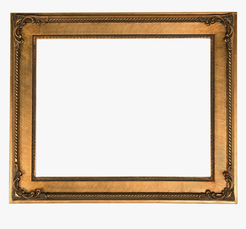 Gold Picture Frame Png, Transparent Png