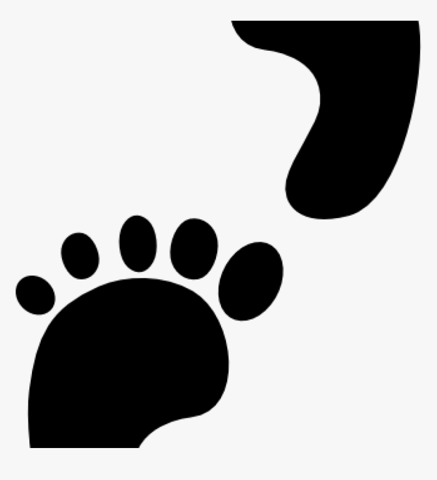 Free Clip Art Footprints Cartoon Footprints Clipart - Clipart Footprint, HD Png Download