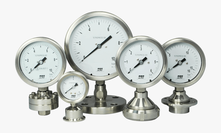 Tameson Pressure Gauges - Analog Pressure Gauges, HD Png Download