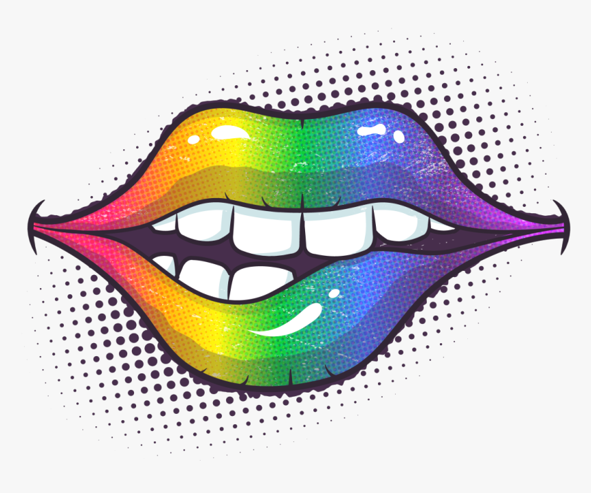 Zipped Drawing At Getdrawings - Mouth On Chocolate Bar, HD Png Download