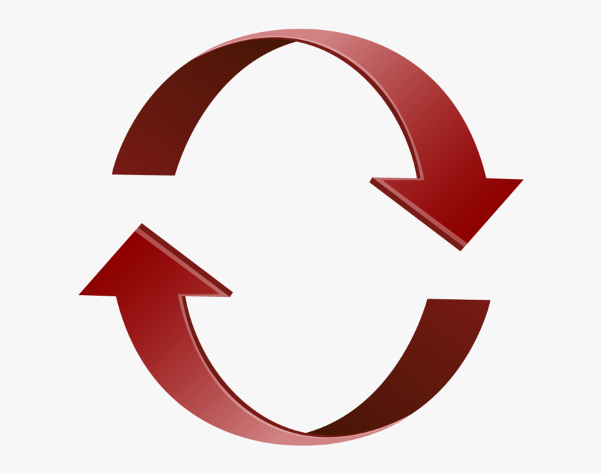 Red Arrow Liquid Smoke Png - Arrows In A Circle Transparent Background, Png Download