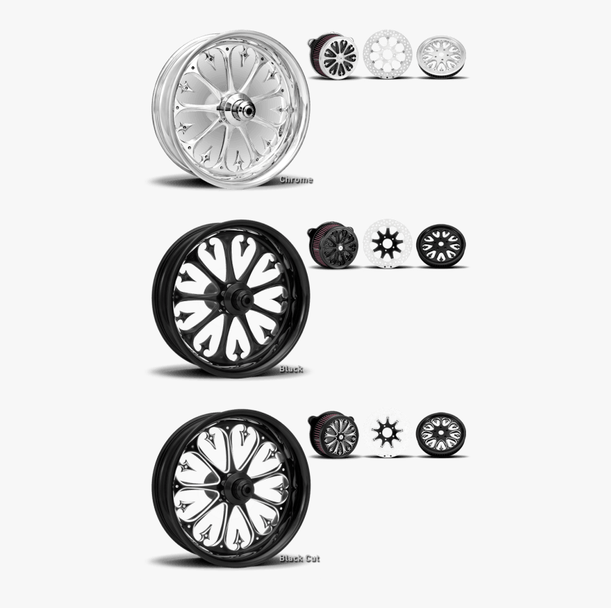 Stiletto - Sprite - Xtreme Machine Stiletto Wheels, HD Png Download