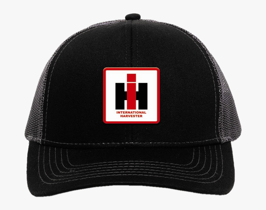 International Harvester Black And Charcoal Ballcap - Baseball Cap, HD Png Download