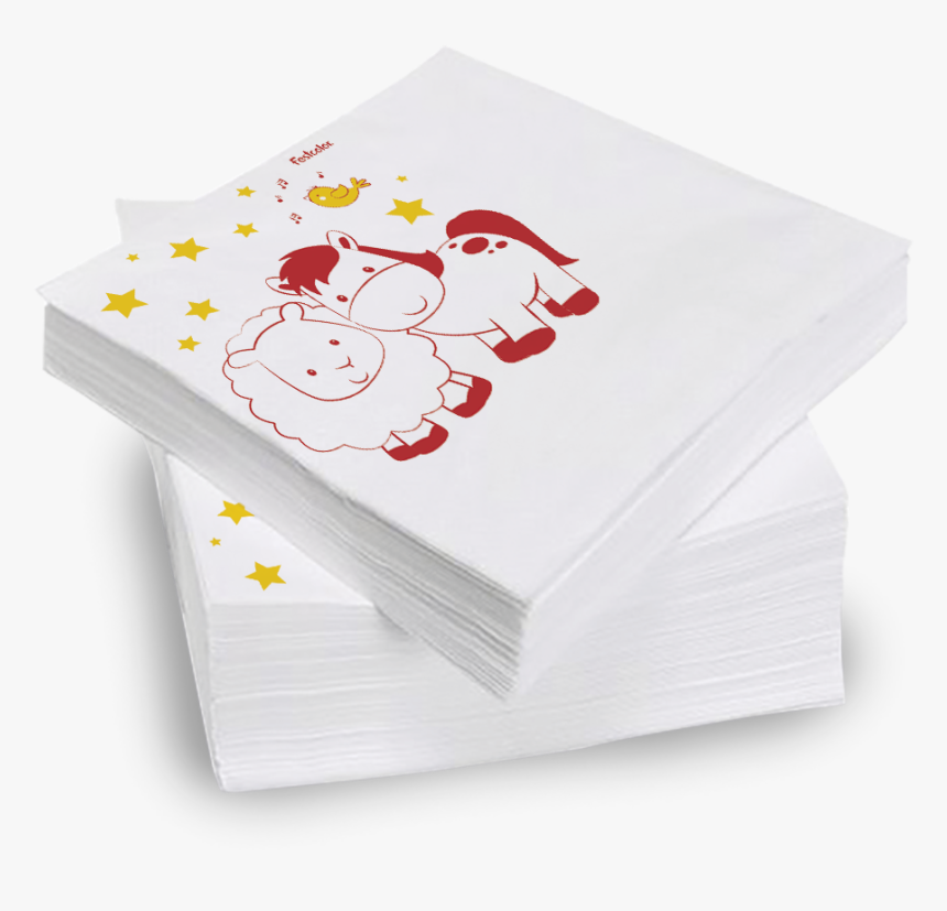 Guardanapos De Papel Seda Festa Fazendinha - Napkin, HD Png Download