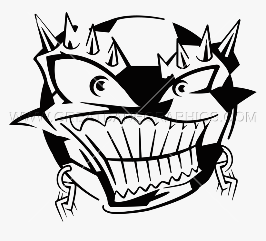 Monster Soccer Ball, HD Png Download