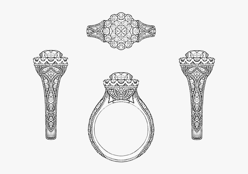 Ralph Jacobs Custom Jewellery Design - Engagement Ring, HD Png Download