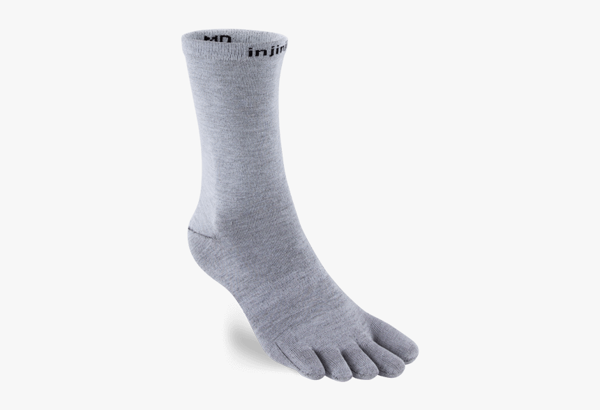 Injinji Liner Crew Toe Socks - Toe Socks, HD Png Download