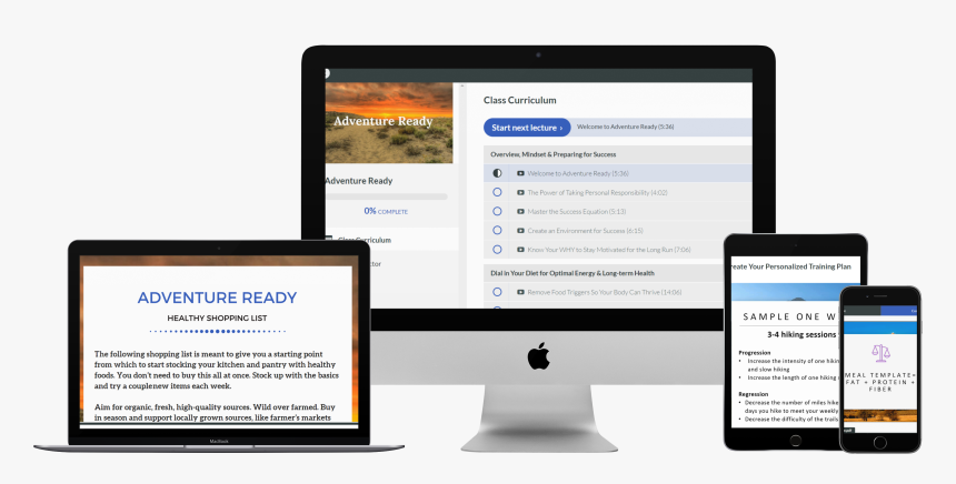 Mockups Ipad Iphone Mac, HD Png Download