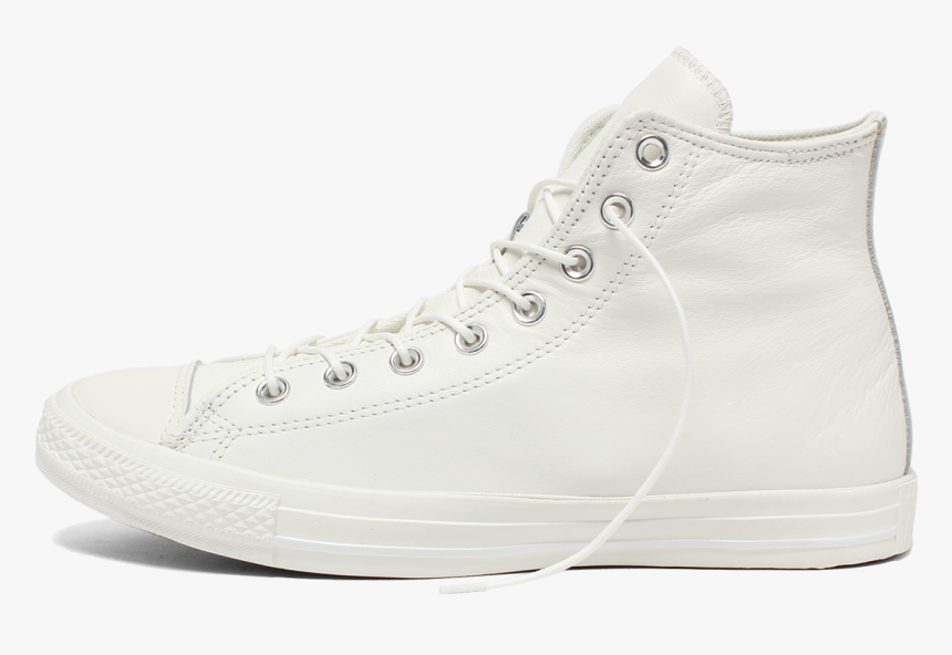 Converse Chuck Taylor Seasonal Leather High Top - Adidas Originals Supercourt White White Crystal White, HD Png Download
