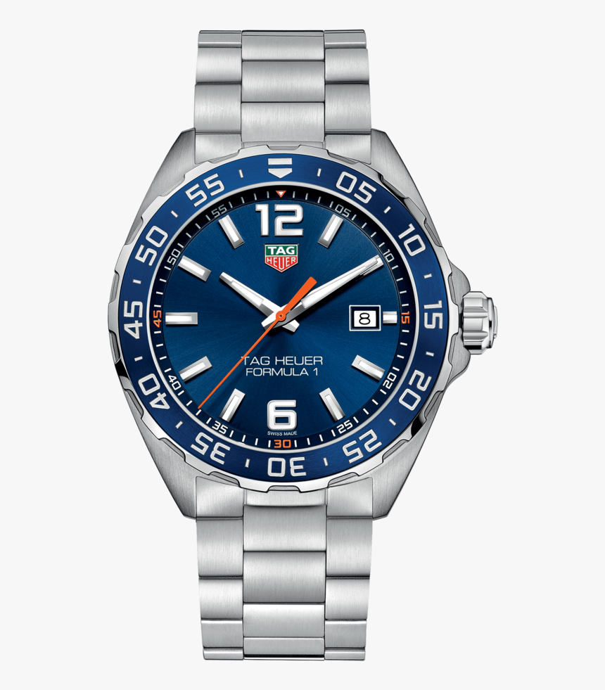 Tag Heuer Formula1 200m 43mm Waz1010 - Jaeger Lecoultre Polaris Chronograph, HD Png Download