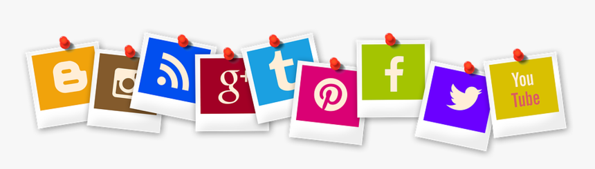 Icon, Polaroid, Blogger, Rss, App, You Tube, Pinterest - Social Media Platforms Png, Transparent Png