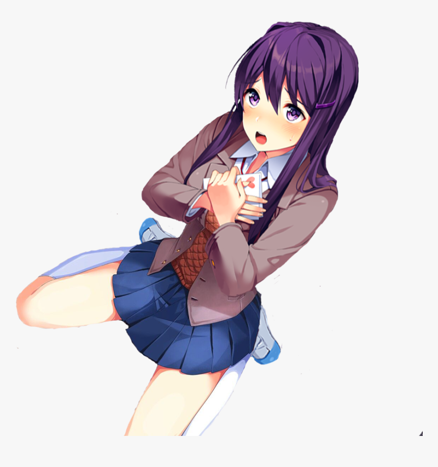 Embarrassed Yuri Ddlc Transparent, HD Png Download