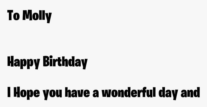 Transparent Happy Birthday To You Png - Black-and-white, Png Download