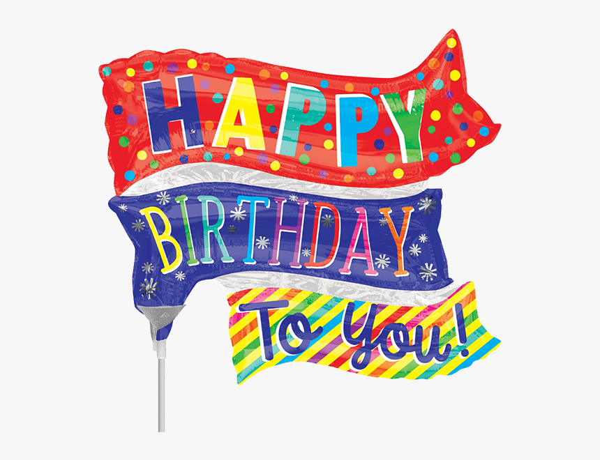 Globo Happy Birthday To You, HD Png Download