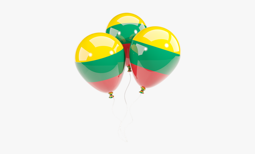 Download Flag Icon Of Lithuania At Png Format - Lithuanian Flag Balloons Png, Transparent Png