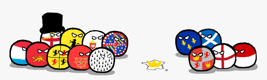 Polandball Wiki - Hundreds Year War Clipart, HD Png Download