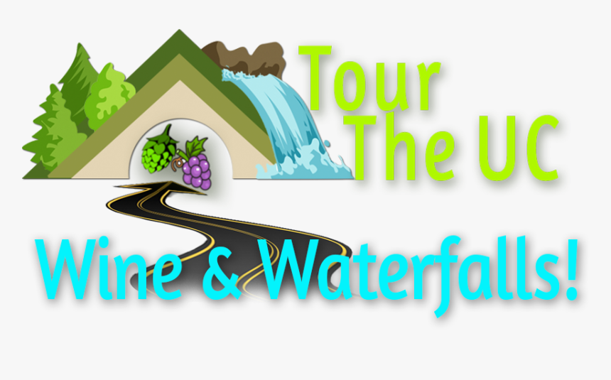 Wine And Waterfalls - Graphic Design, HD Png Download