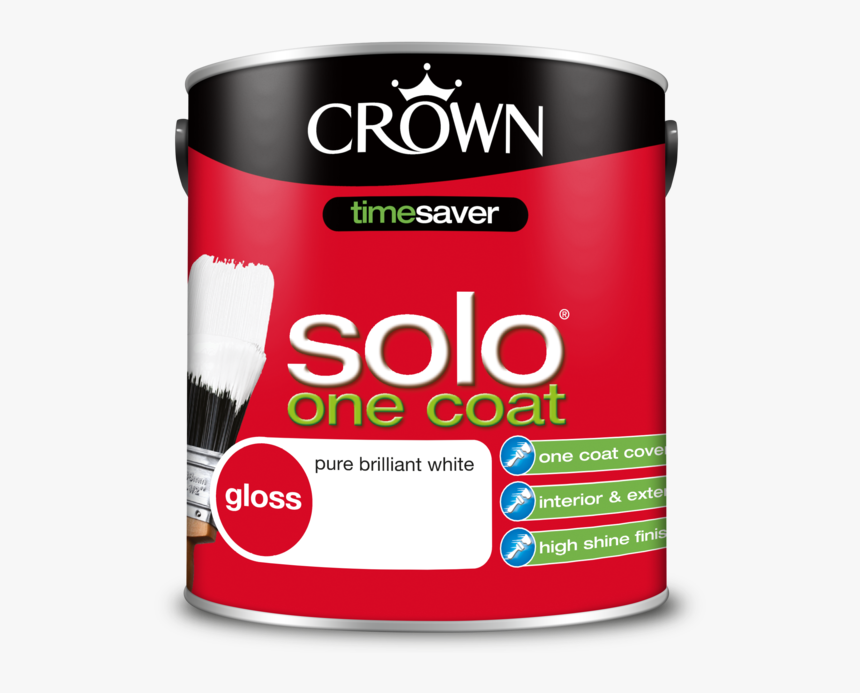 Crown Solo One Coat Gloss 

 
 Data Rimg Lazy 
 Data - Blackburn Rovers, HD Png Download
