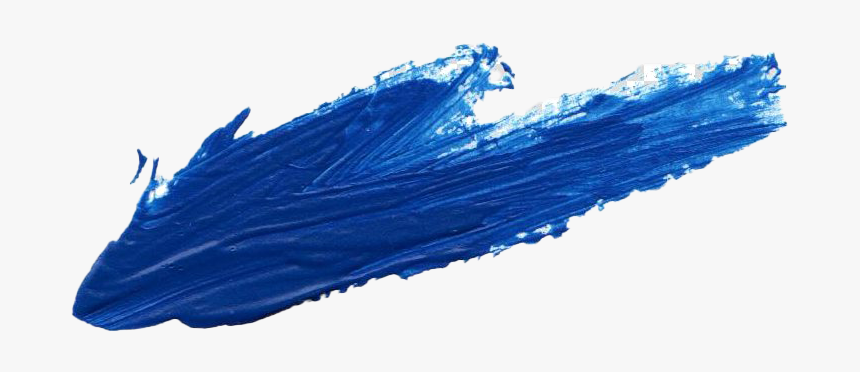 Brush Art Png Transparent Image - Navy Blue Brush Stroke, Png Download
