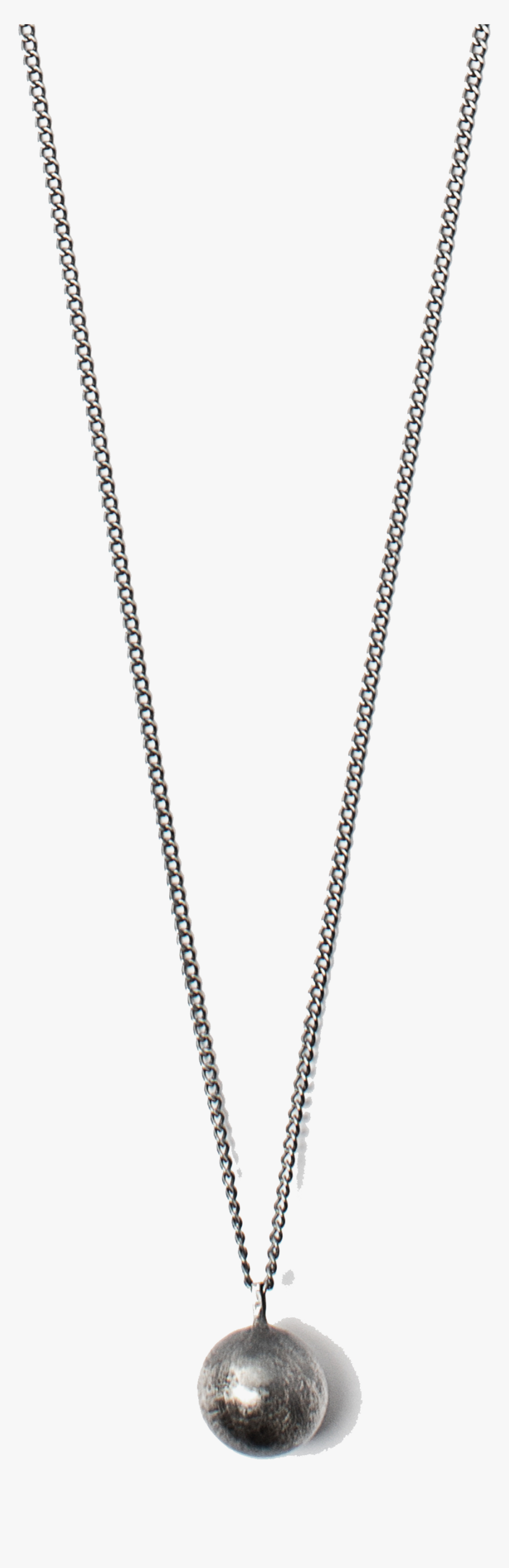 Saint Laurent Black Heart Necklace, HD Png Download