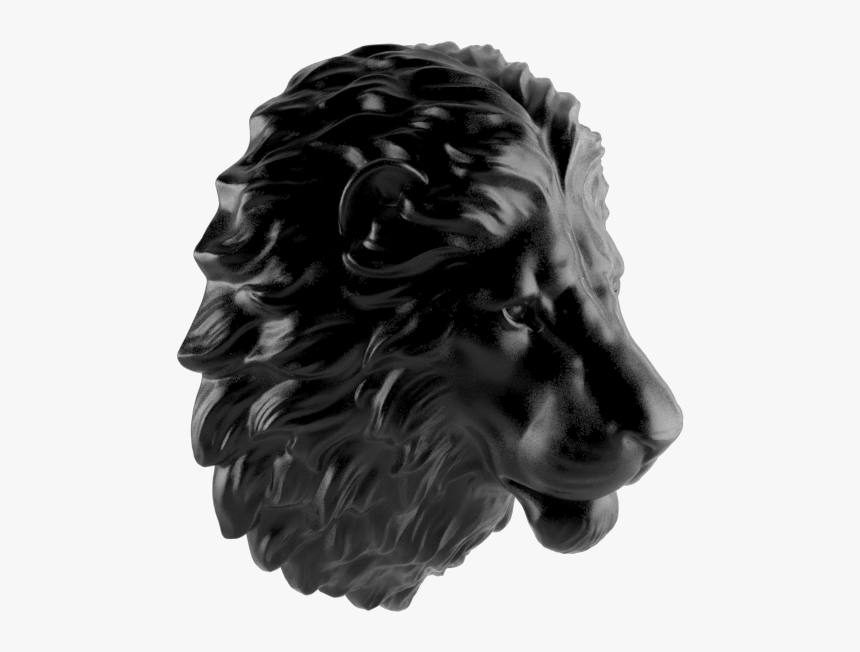 Motifs - Lions Head - Statue, HD Png Download