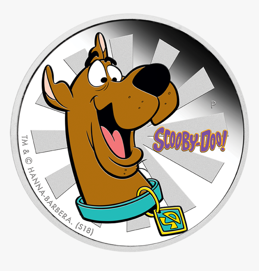 2018 Scooby-doo 1oz Silver Proof Coin - Scooby Doo Coin, HD Png Download