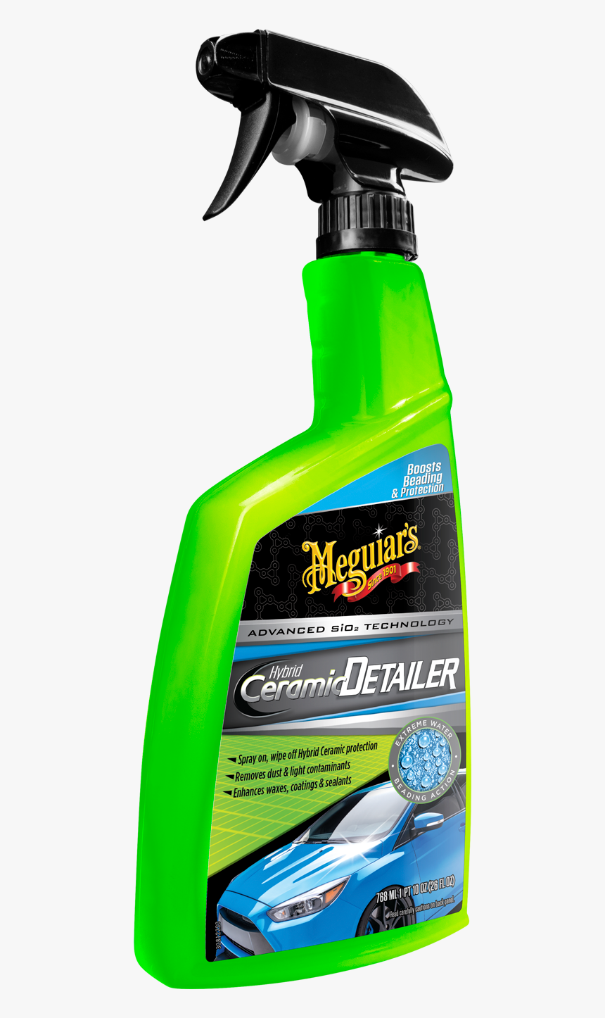 Meguiar’s Hybrid Ceramic Detailer Remove Contaminants, - Meguiars Hybrid Ceramic Wax, HD Png Download
