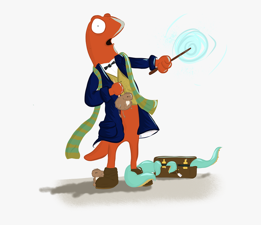 Newt Character Design, HD Png Download