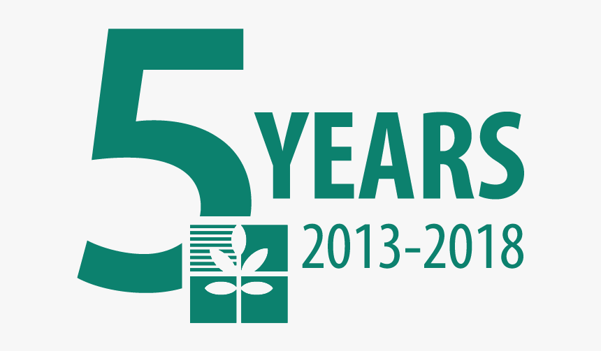 5th Anniversary 2013 2018, HD Png Download