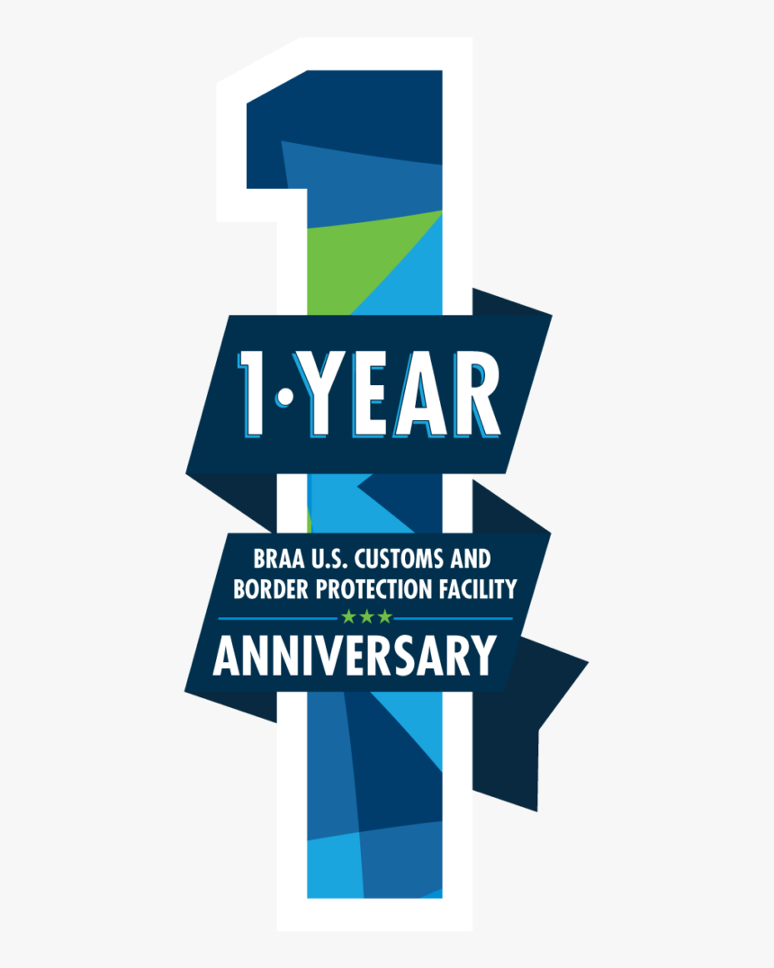 Customs And Border Protection 1 Year Anniversary - Graphic Design, HD Png Download
