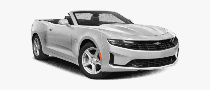 2019 White Camaro Convertible, HD Png Download
