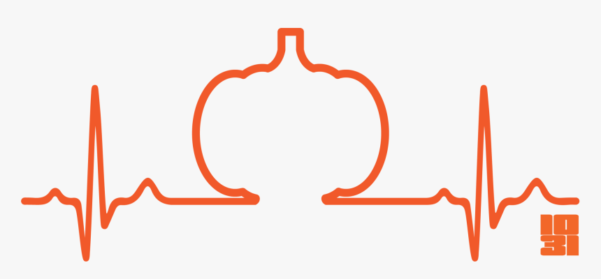 Halloween Heartbeat Decal, HD Png Download