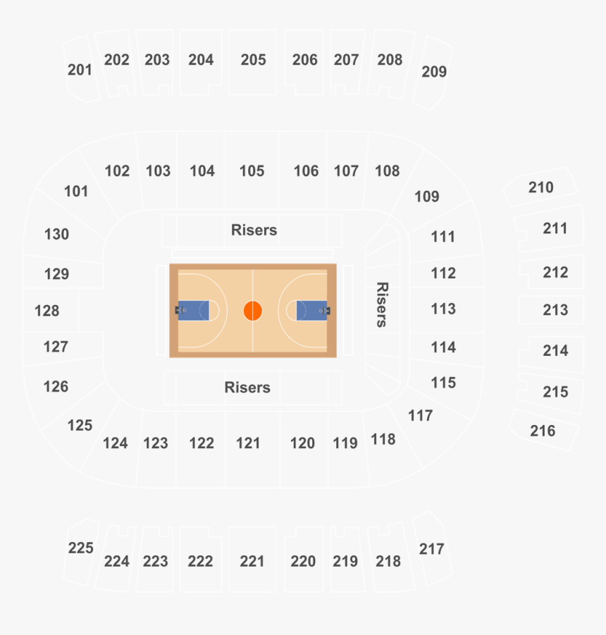 Mohegan Sun Arena Seating Chart, HD Png Download