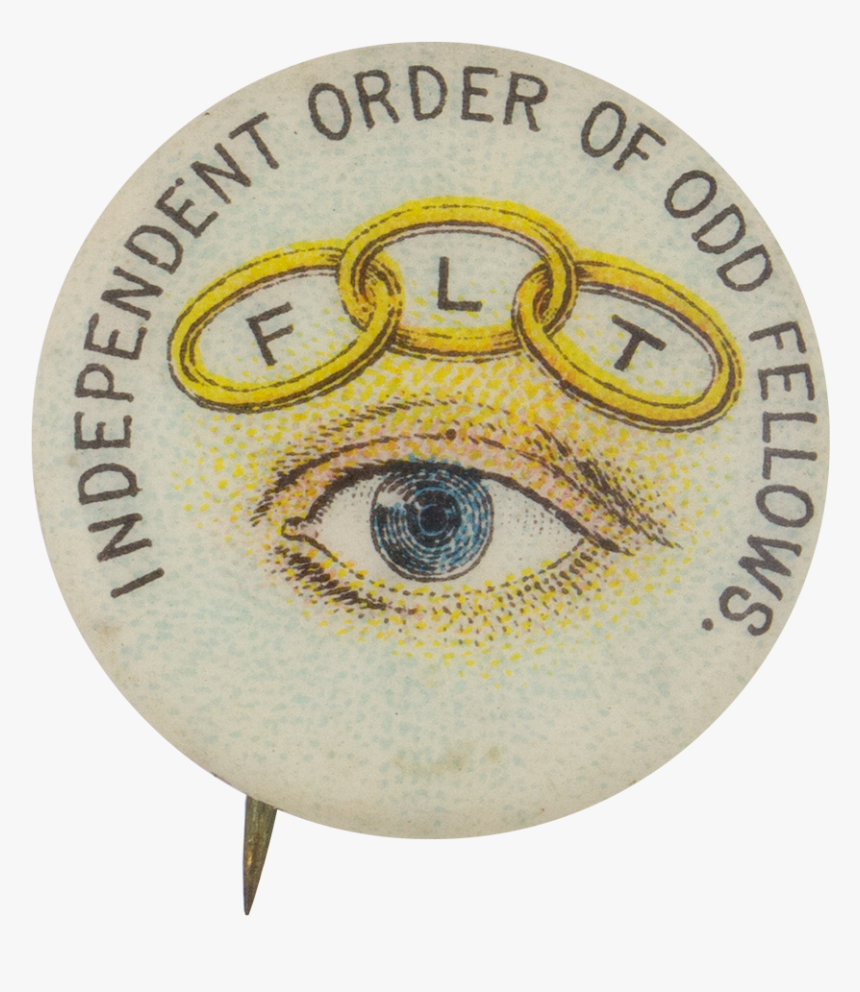 Independent Order Of Odd Fellows Club Button Museum - Order Of Oddfellows Pin, HD Png Download