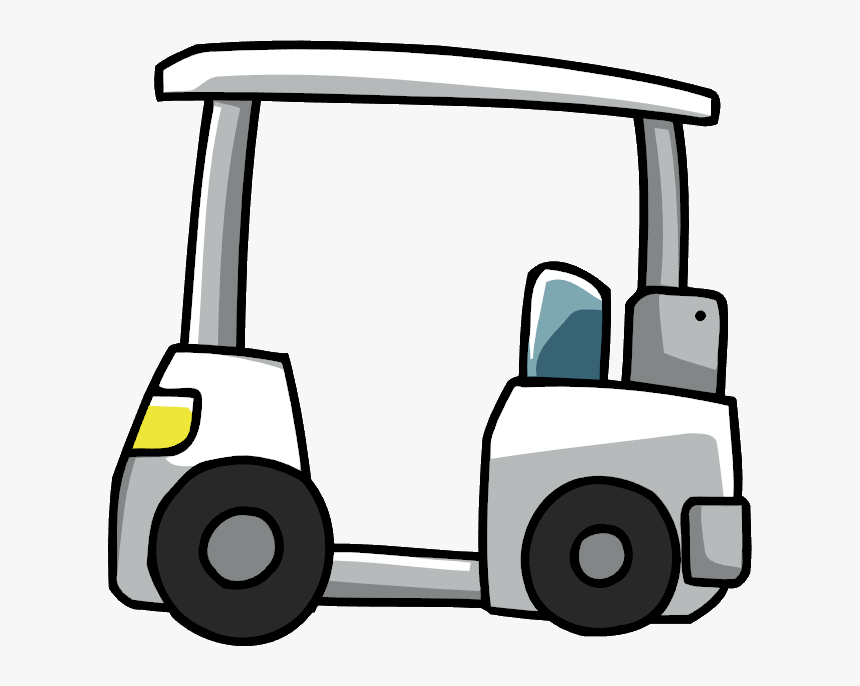 Golf Cart - Scribblenauts Golf Cart, HD Png Download
